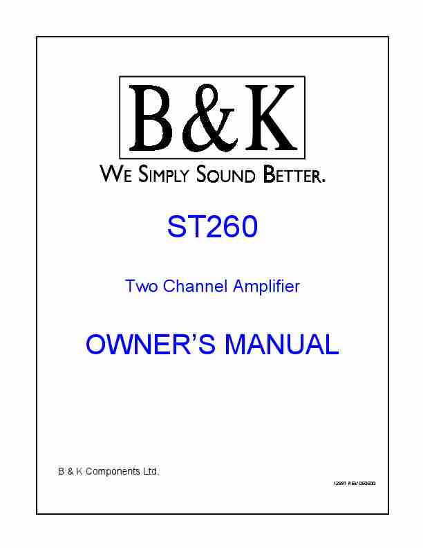 B&K; Stereo Amplifier ST260-page_pdf